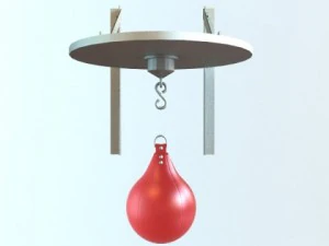 boxing equipment set 3D Model