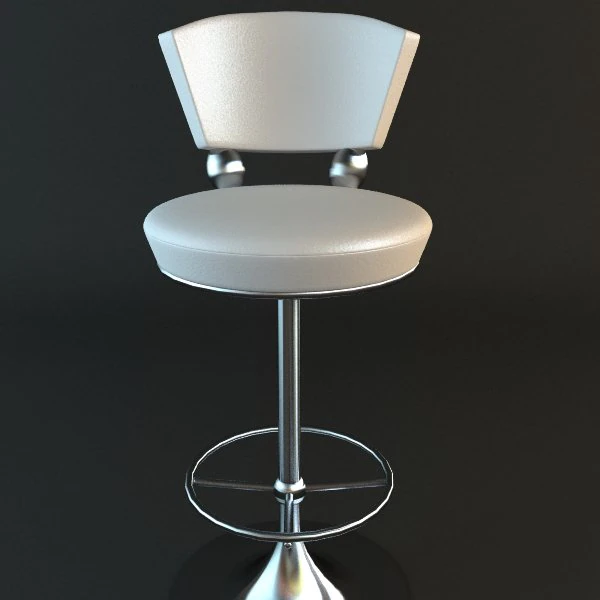 bar stool 3D Model .c4d .max .obj .3ds .fbx .stl .blend 