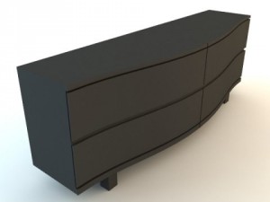 chest of drawers Model 3D