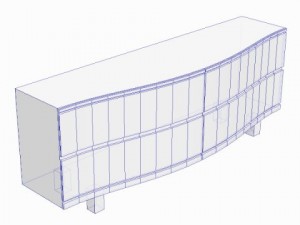 chest of drawers 3D Модель