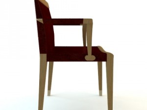 side chair  armchair 3D मॉडल
