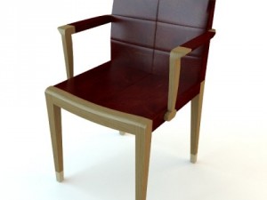 side chair  armchair 3D मॉडल