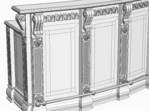 product collection kitchen cabinets 3D Model