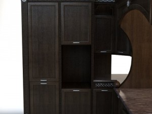 product collection kitchen cabinets 3D Model