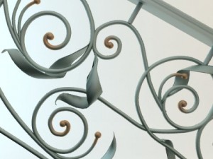 elegant stairs 3D Modell