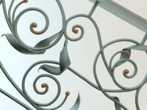 elegant stairs 3D Model
