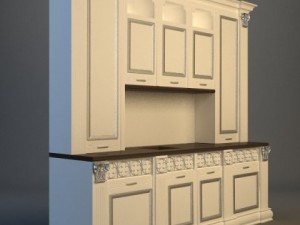 product collection kitchen cabinets  appliances Modello 3D