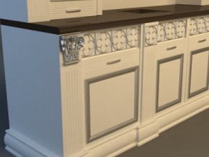 product collection kitchen cabinets  appliances Modello 3D