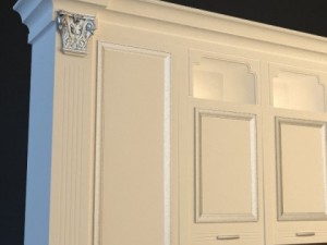 product collection kitchen cabinets  appliances Modello 3D