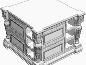 product collection kitchen cabinets  appliances 3D Model