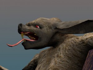 giant bat 3D 模型