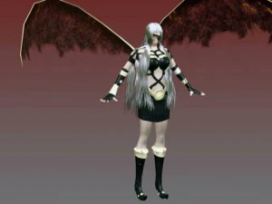 séductrice succube Modèle 3D