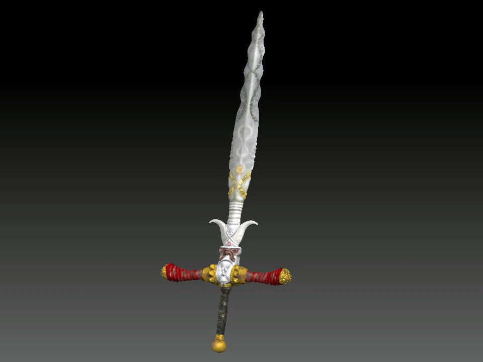 sword2 3D Model .c4d .max .obj .3ds .fbx .stl .blend 