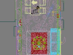 ruang tamu fotorealistik 0003 Model 3D