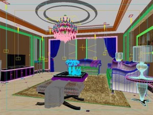 photorealistic living room 0005 3D 모델