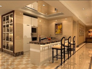 photorealistic kitchen scene 0002 3D Модель