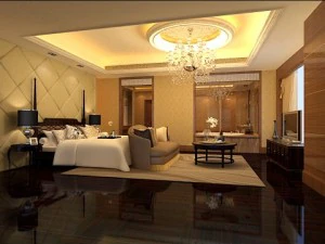 फोटोरिअलिस्टिक बेडरूम 0002 3D मॉडल