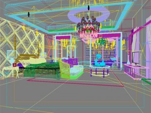 photorealistic bedroom 0002 3D Model