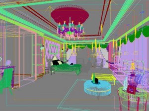photorealistic bedroom 0003 3D Model