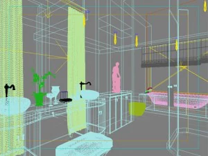 photorealistic bathroom 0001 3D Model