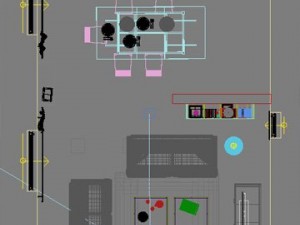 photorealistic living  dining room 0020 Modelo 3D
