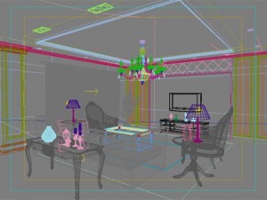 photorealistic living room 0022 Modello 3D