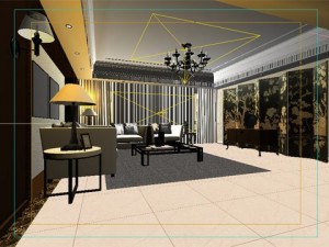 photorealistic living room 0023 3D Model