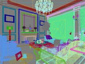 photorealistic living room 0028 Modello 3D