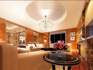 soggiorno fotorealistico 0029 Modello 3D