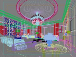 photorealistic living room 0029 3D 모델