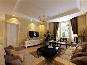 soggiorno fotorealistico 0032 Modello 3D