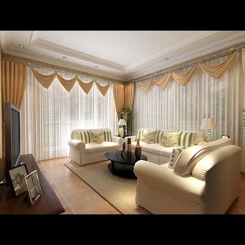 photorealistic living room 0033 3D Model .c4d .max .obj .3ds .fbx .stl .blend 
