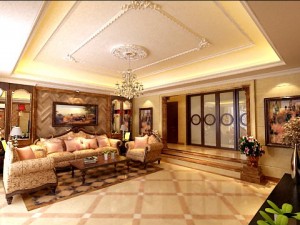 photorealistic living room 0035 Modèle 3D
