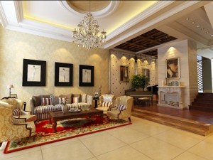 photorealistic living room 0036 3Dモデル