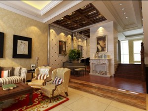 photorealistic living room 0036 3D-Modell