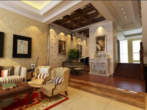 photorealistic living room 0036 3D Model