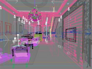 photorealistic living room 0036 3D-Modell