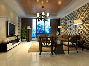 fotoger&ccedil;ek&ccedil;i oturma yemek odası 0040 3D Model