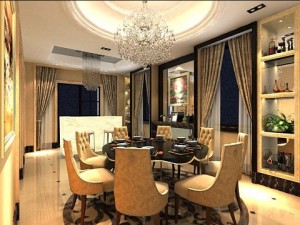 photorealistic dining room 0001 3D Модель