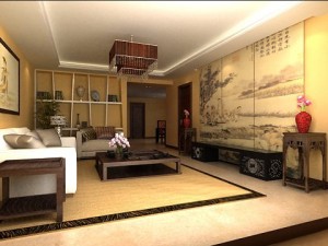 photorealistic living room 0052 3D Model