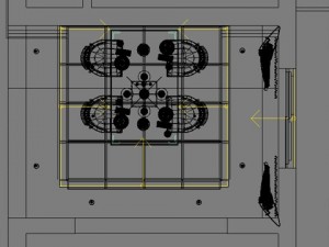 photorealistic dining room 0008 3D Модель