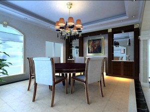 photorealistic dining room 0009 Modelo 3D
