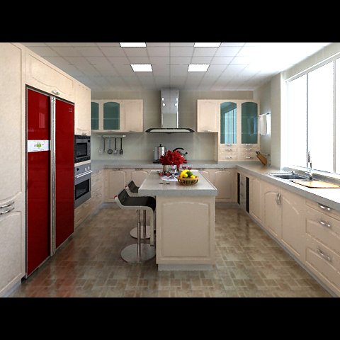 photorealistic kitchen scene 0006 Modelo 3D .c4d .max .obj .3ds .fbx .stl .blend 