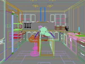 photorealistic kitchen scene 0006 Modelo 3D
