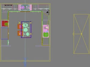 photorealistic kitchen scene 0006 3D Model