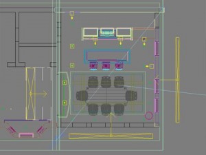 photorealistic dining room 0014 3D-Modell
