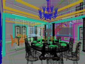 photorealistic dining room 0018 Modelo 3D