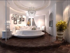 फोटोरिअलिस्टिक बेडरूम 0007 3D मॉडल