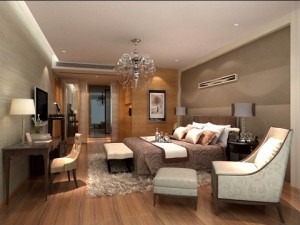 photorealistic bedroom 0011 3D Model