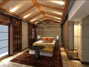 写実的な寝室 0014 3Dモデル